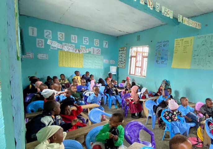 Classroom in Tanzania