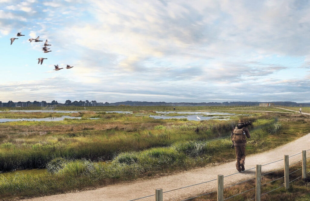 An artist's impression of what the Arne Moors will look like after completion