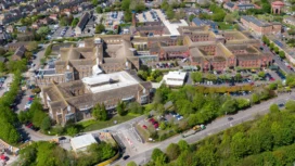 erial view of Dorset County Hospital