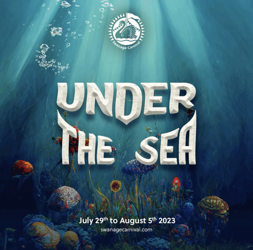 Swanage Carnival Under the sea poster