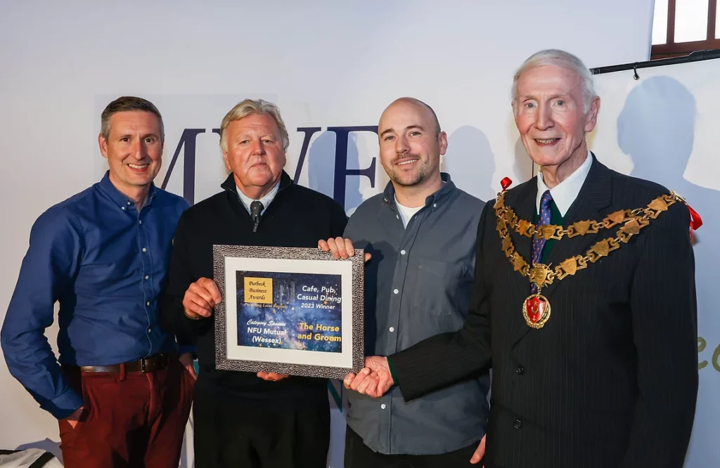Purbeck Business Awards winner Horse and Groom pub in Wareham
