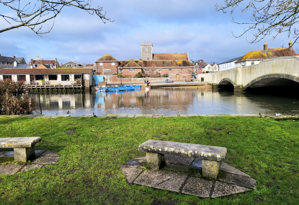 The planning site is set in a conservation area on the banks of the River Frome