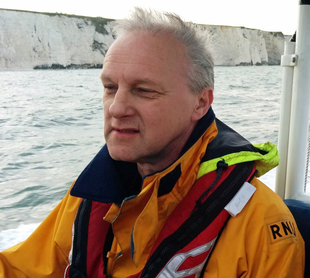 Colin Marks from Swanage Lifeboat RNLI