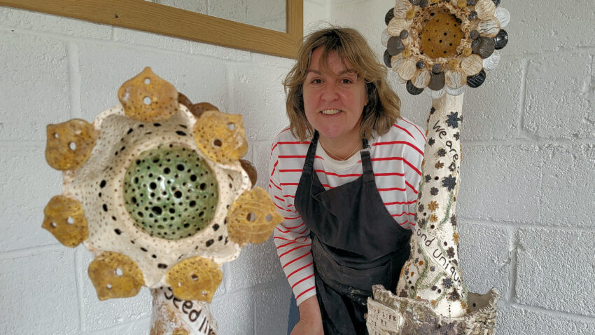Janna Edwards has organised a 20th anniversary exhibition at Durlston for 15 Days in Clay