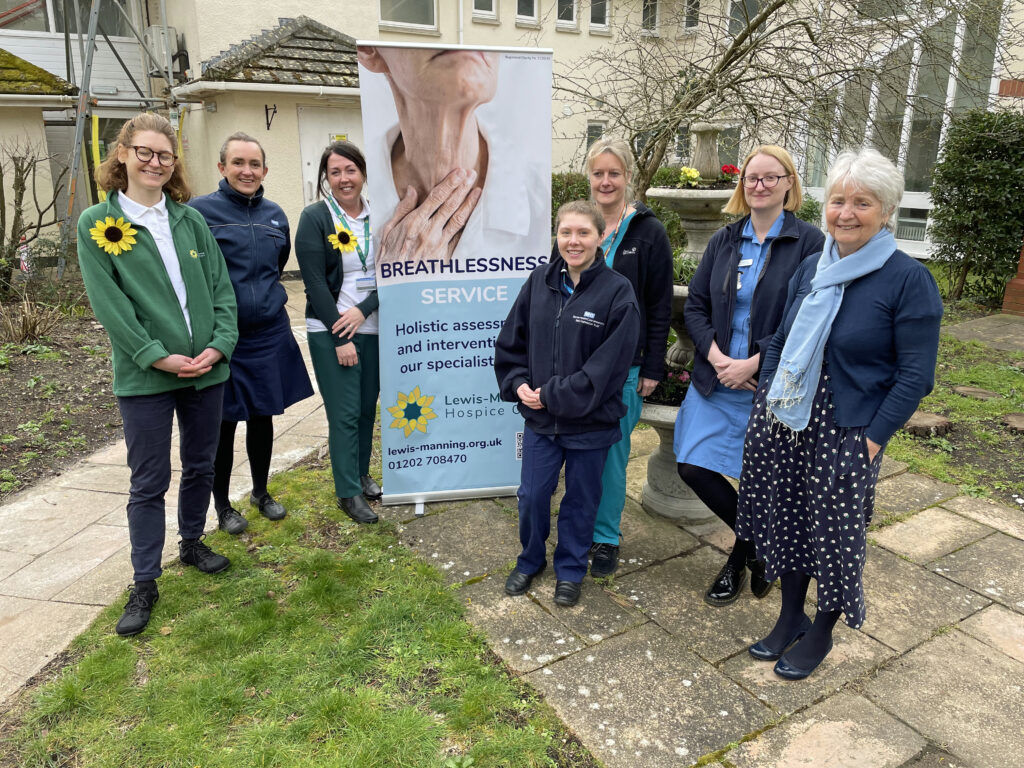 Lewis-Manning better brathing clinic launch at Wareham hospital with Maggie Hardy