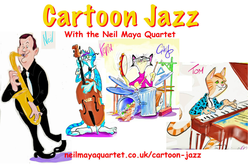 cartoon jazz  poster