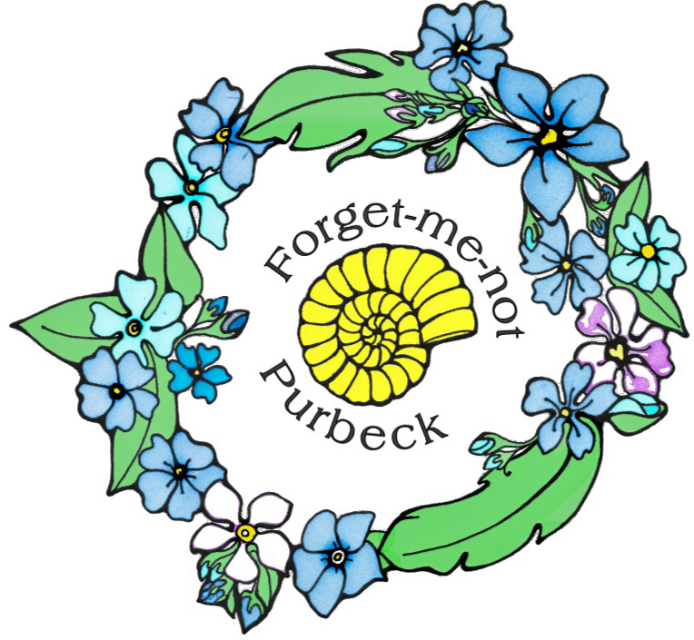 Forget me not Purbeck logo