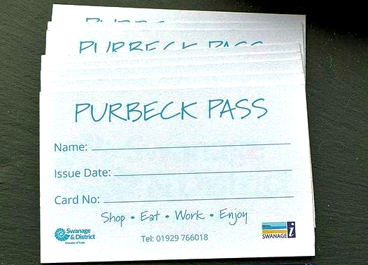Purbeck Pass card