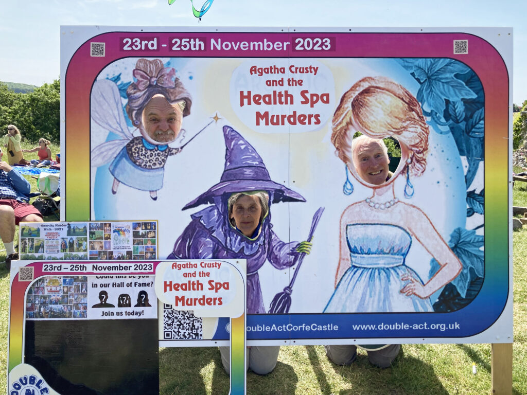 Double Act at Corfe Castle May fair 2023