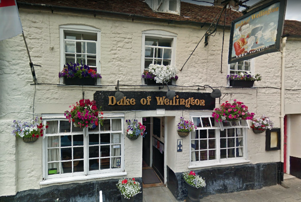 Duke of Wellington pub in Wareham
