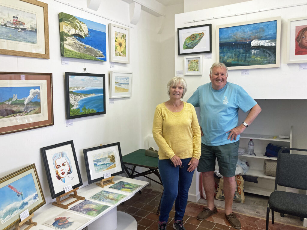 Artwork by Isle of Purbeck Arts Club at New Wave Gallery