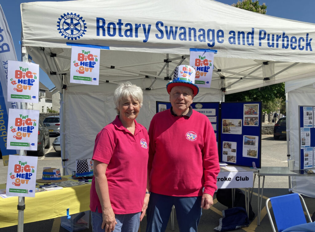 Swanage and Purbeck Rotary at Swanage Big Help out