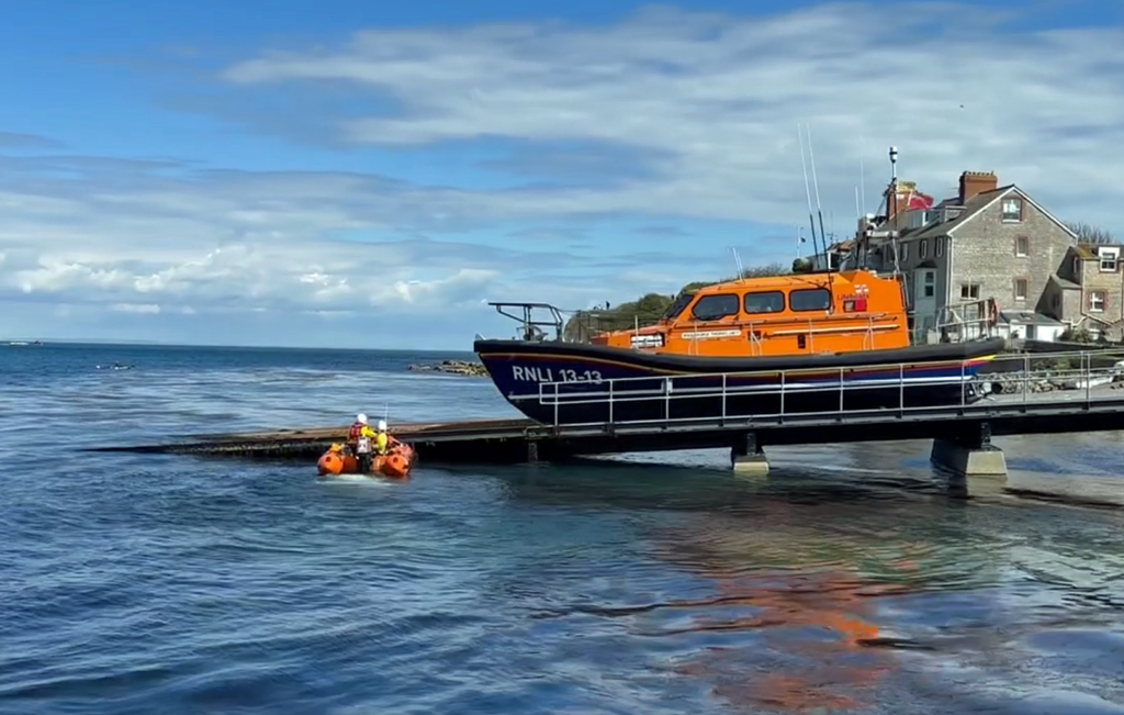 Swanage lifeboat rescue