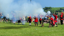 The King's militia men tried their best to protect Swanage from a pirate invasion