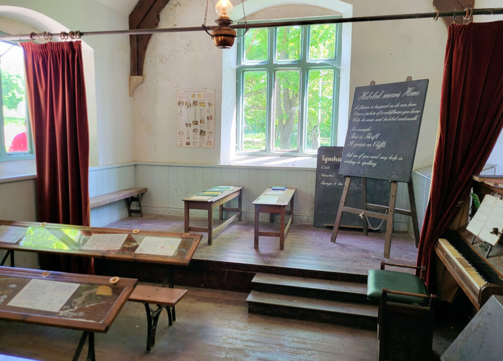 Inside the Edwardian classroom at the lost village of Tyneham