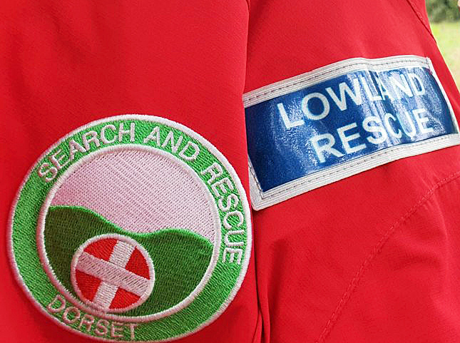 Dorset search and rescue badge