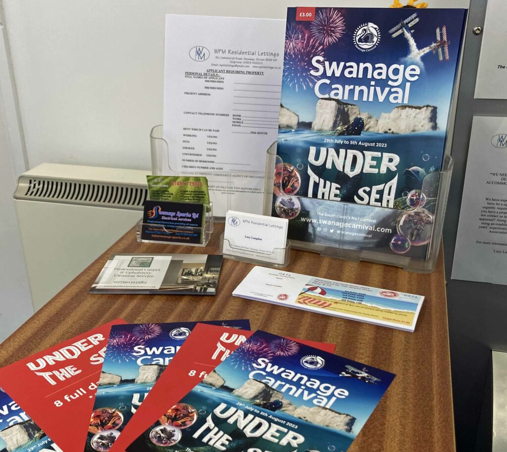 Swanage carnival programme goes on sale