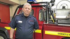Swanage fire station training with Phil Burridge