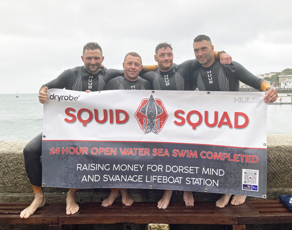 Squid squad swim marathon