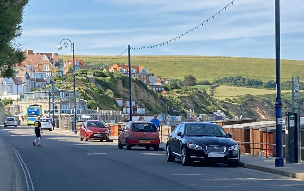 Swanage seafront and Shore Road 