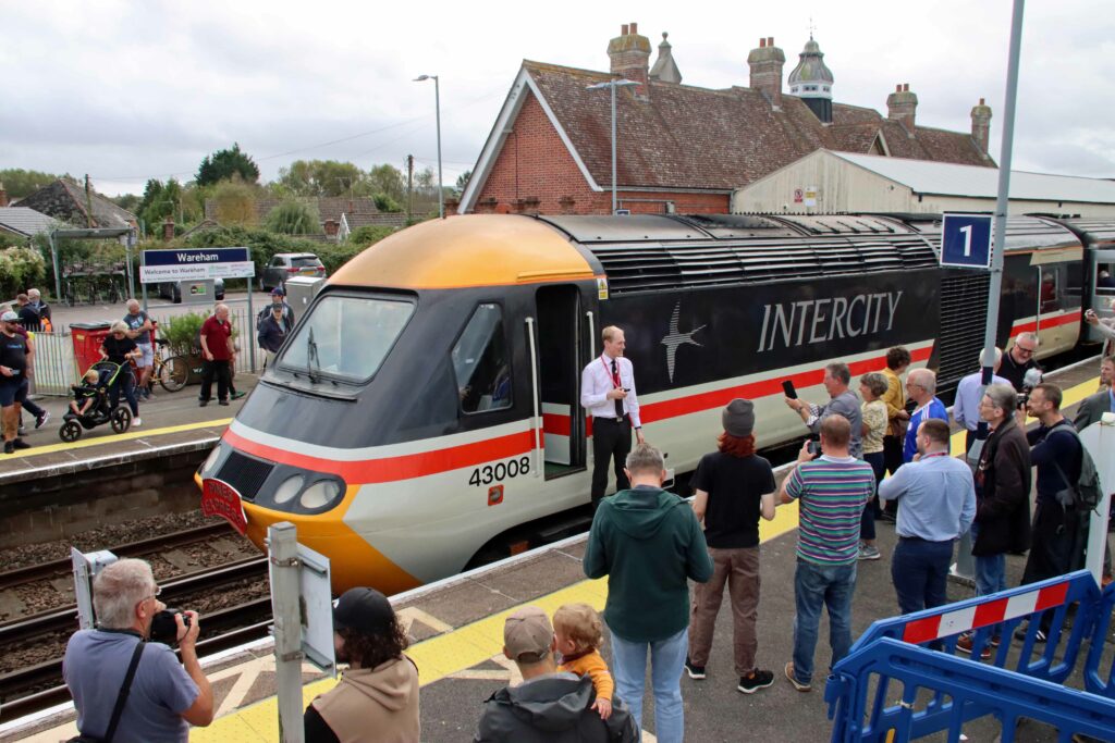 End of HSTs Leeds to Swanage railtour