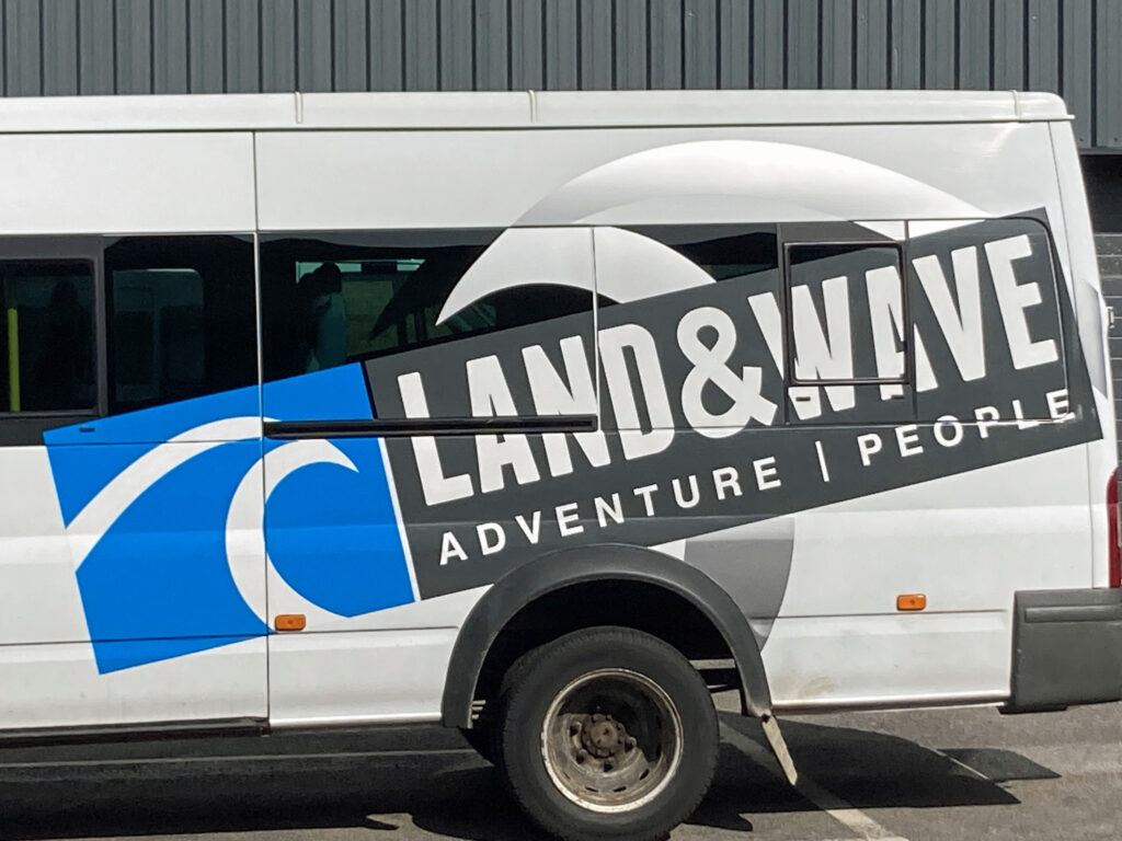 Land and Wave van in Swanage