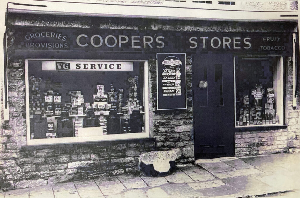 Coopers grocery store in West Street Corfe Castle