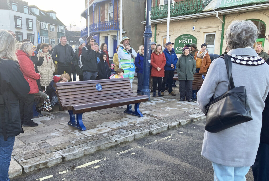 Official opening of Flooding Swanage with art trail