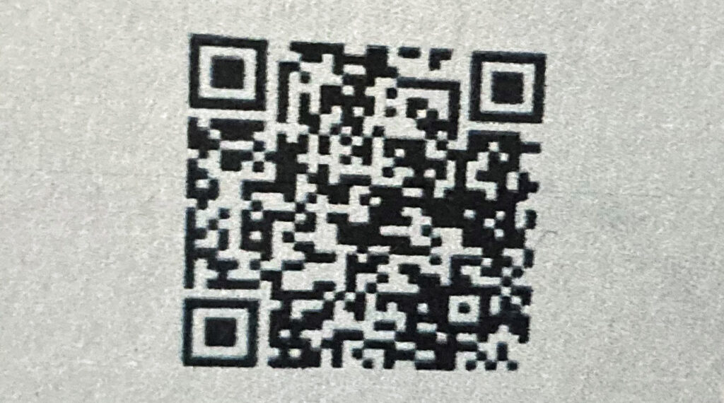 QR code to donate to Pop up poppy shop 2023