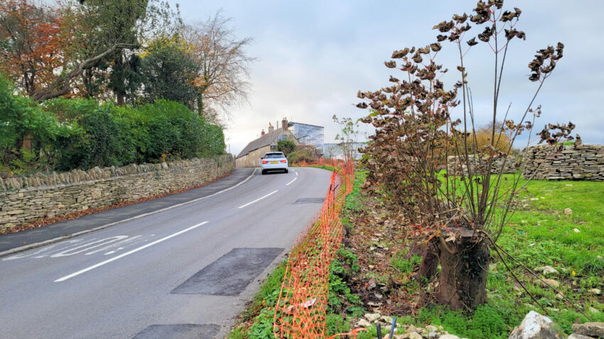 A 300 metre road closure will mean a seven mile detour for drivers in Langton Matravers