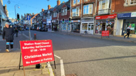 Swanage Christmas Market will mean road closures and diversions around the town centre on Saturday 2nd December 2023
