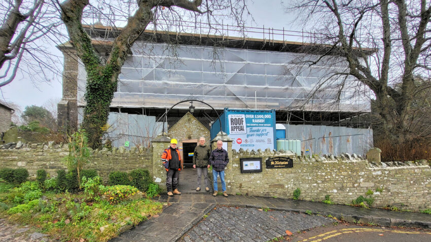 Fundraisers at the Church of St Nicholas of Myra in Worth Matravers have just reached the £600,000 needed for repairs to the roof