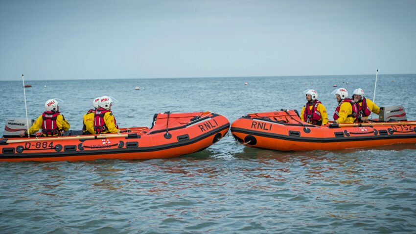 New inshore lifeboat Roy Norgrove D884