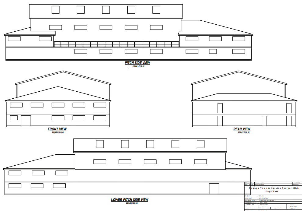 plans for community hall at football club