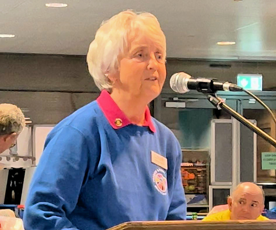 Swanage and Purbeck Rotary President Elect Maggie Hardy