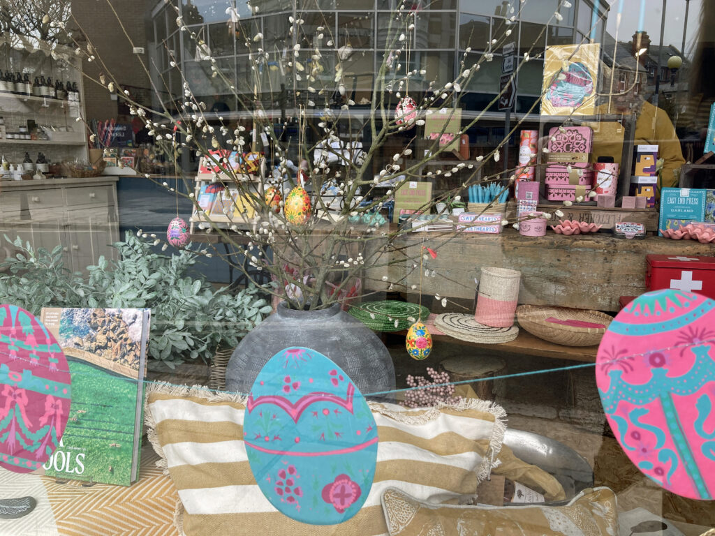 Easter window displays