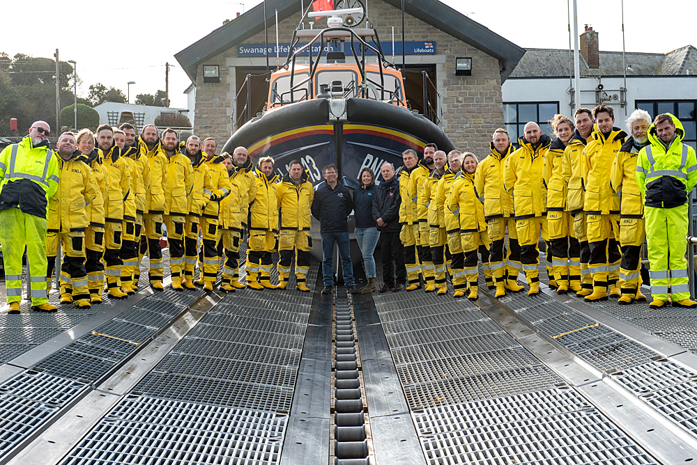 Swanage lifeboat crew 2024