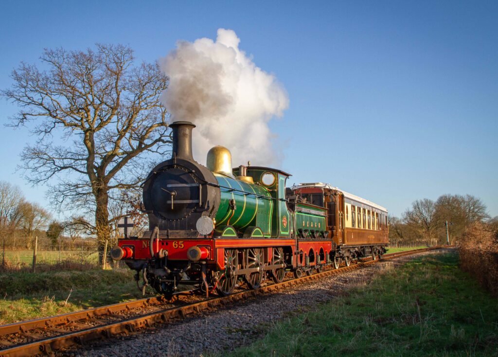 Victorian locomotive 01 class No 65 from Bluebell railway