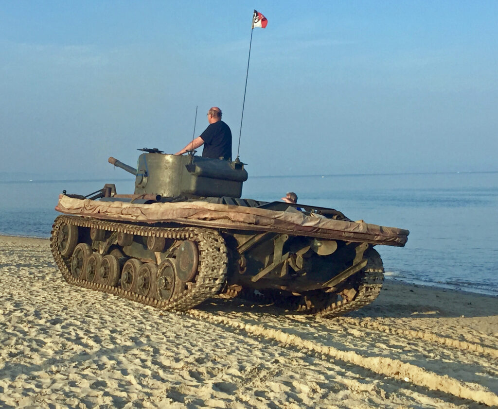 Tank at Knoll Beach Studland
