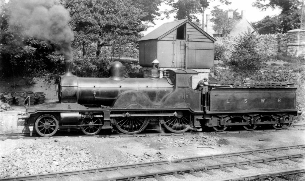 Victorian T6 class loco at Swanage