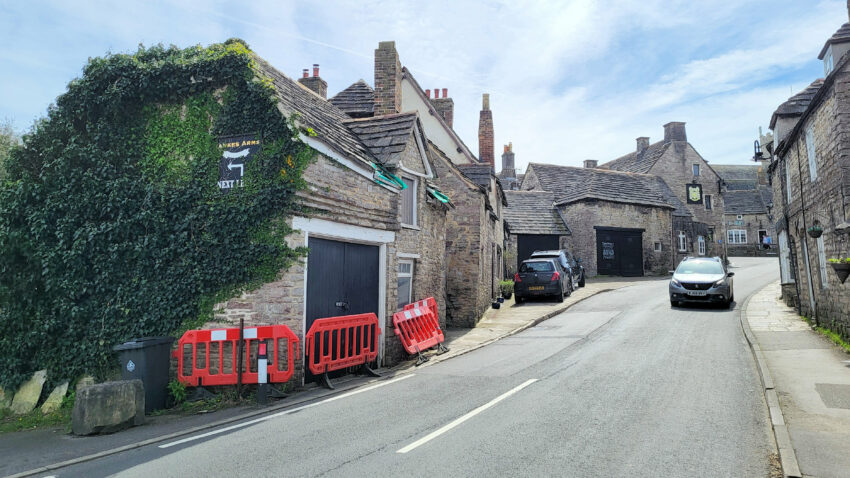 The Old Stables is due to be repaired - but it means three weeks of roadworks through Corfe Castle