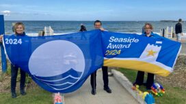 Blue flag and seside award